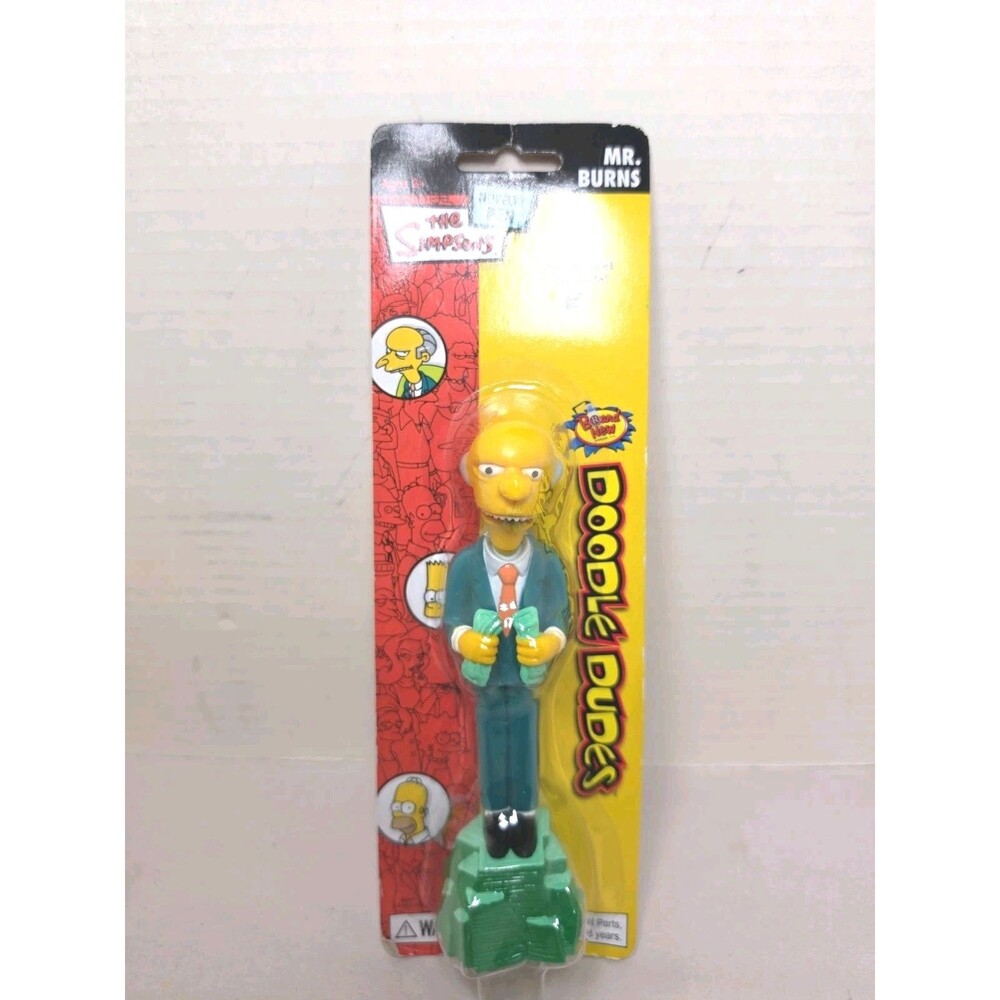 The Simpsons Doodle Dudes Novelty Pen Mr. Burns 2005